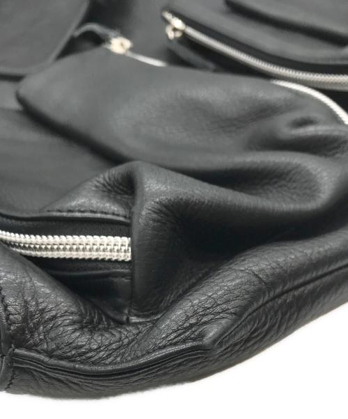 michiamo（ミキアモ）michiamo (ミキアモ) ショルダーバッグ ブラックの古着・服飾アイテム