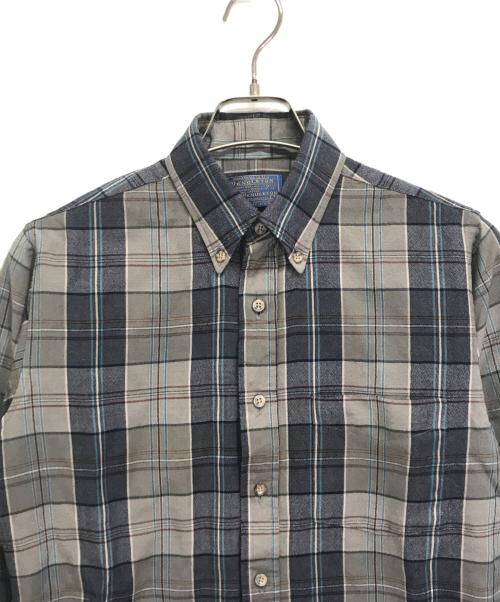 PENDLETON（ペンドルトン）PENDLETON (ペンドルトン) チェックウールシャツ グレー サイズ:Sの古着・服飾アイテム