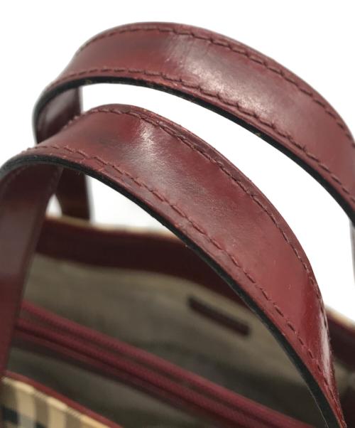 BURBERRY LONDON（バーバリーロンドン）BURBERRY LONDON (バーバリーロンドン) ハンドバッグ ブラウンの古着・服飾アイテム