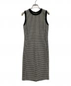 LAUREN RALPH LAURENローレンラルフローレン）の古着「ノースリーブワンピース」｜ホワイト