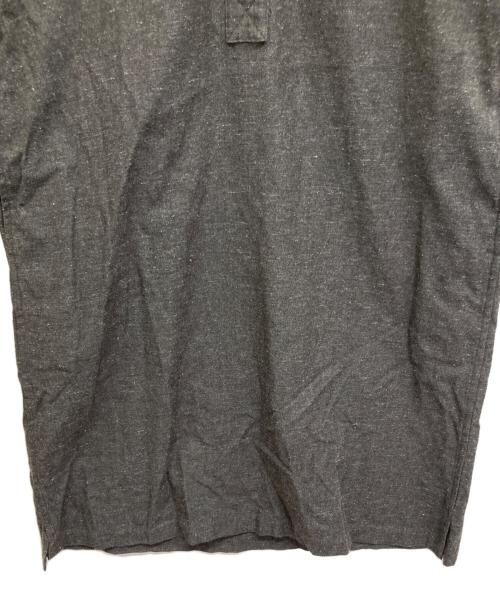 MHL（エムエイチエル）MHL (エムエイチエル) ウールコットンシャツワンピース ベージュ サイズ:Sの古着・服飾アイテム