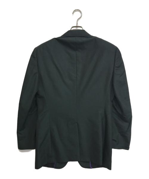 GIANNI VERSACE（ジャンニ・ヴェルサーチ）GIANNI VERSACE (ジャンニ・ヴェルサーチ) シングルスーツ グリーン サイズ:48の古着・服飾アイテム