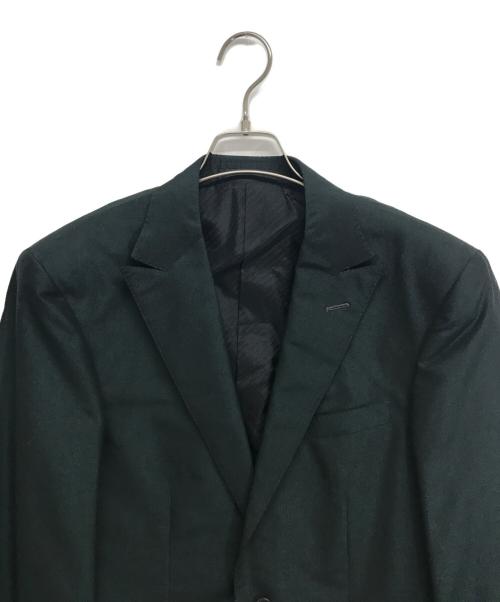 GIANNI VERSACE（ジャンニ・ヴェルサーチ）GIANNI VERSACE (ジャンニ・ヴェルサーチ) シングルスーツ グリーン サイズ:48の古着・服飾アイテム