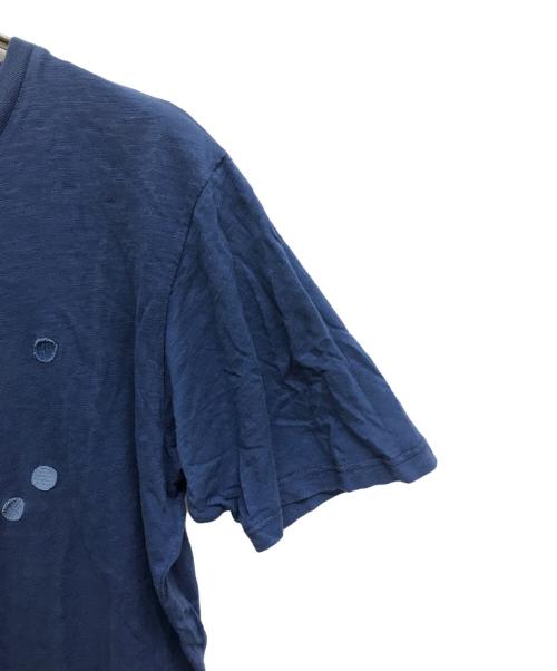 CASEY CASEY（ケーシーケーシー）CASEY CASEY (ケーシーケーシー) Tシャツ ブルー サイズ:Mの古着・服飾アイテム