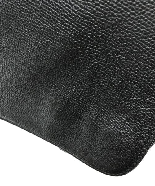 Samsonite（サムソナイト）Samsonite (サムソナイト) レザーメッセンジャーバッグ ブラックの古着・服飾アイテム