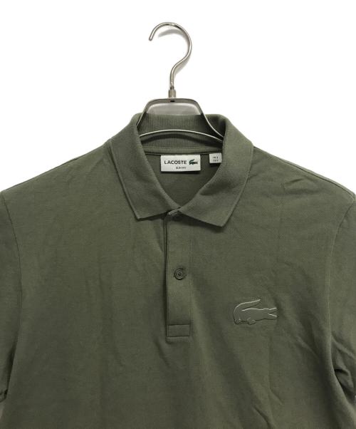 LACOSTE（ラコステ）LACOSTE (ラコステ) ポロシャツ グリーン サイズ:Sの古着・服飾アイテム