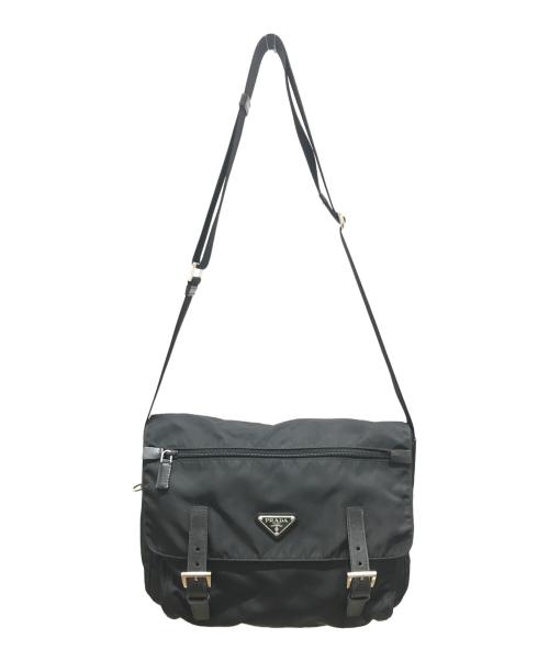 PRADA（プラダ）PRADA (プラダ) ショルダーバッグ ブラックの古着・服飾アイテム