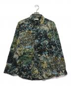 ETROエトロ）の古着「総柄シャツ」｜グリーン