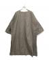 45R (フォーティファイブ・アール) コットンワイドワンピース ベージュ：20000円