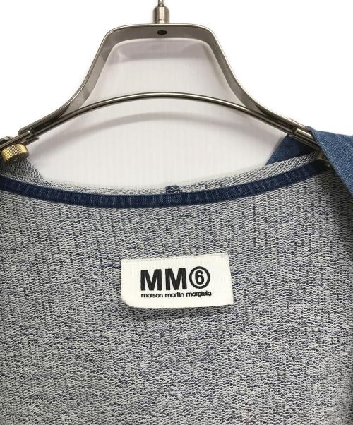 MM6 Maison Margiela（エムエムシックスメゾンマルジェラ）MM6 Maison Margiela (エムエムシックスメゾンマルジェラ) ジップパーカー インディゴ サイズ:Sの古着・服飾アイテム