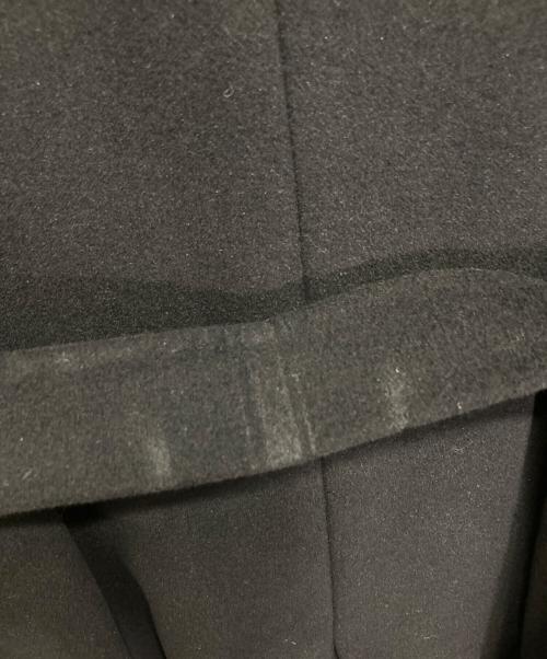 INED（イネド）INED (イネド) フォックスファ付きコート ブラック サイズ:15の古着・服飾アイテム