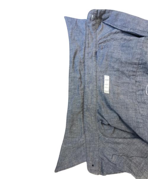 NUMBER (N)INE（ナンバーナイン）NUMBER (N)INE (ナンバーナイン) ドクロ刺繍シャツ ブルー サイズ:不明の古着・服飾アイテム