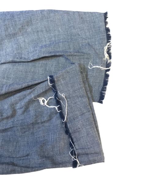 NUMBER (N)INE（ナンバーナイン）NUMBER (N)INE (ナンバーナイン) ドクロ刺繍シャツ ブルー サイズ:不明の古着・服飾アイテム