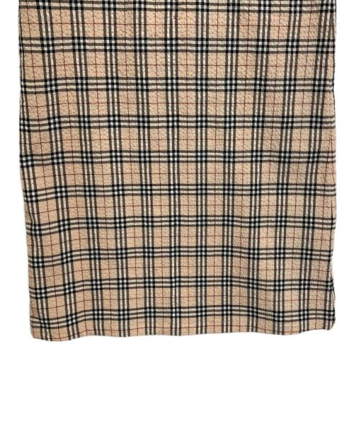 BURBERRY GOLF（バーバリーゴルフ）BURBERRY　GOLF (バーバリーゴルフ) チェックワンピース ベージュ サイズ:Mの古着・服飾アイテム