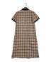 BURBERRY　GOLF (バーバリーゴルフ) チェックワンピース ベージュ サイズ:M：15000円