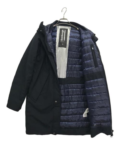 BOMBOOGIE（ボンブーギー）bomboogie (ボンブーギー) 中綿コート ネイビー サイズ:XSの古着・服飾アイテム