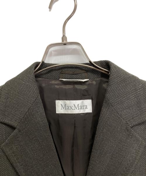 MaxMara（マックスマーラ）MaxMara (マックスマーラ) ジャケット グレー サイズ:44の古着・服飾アイテム