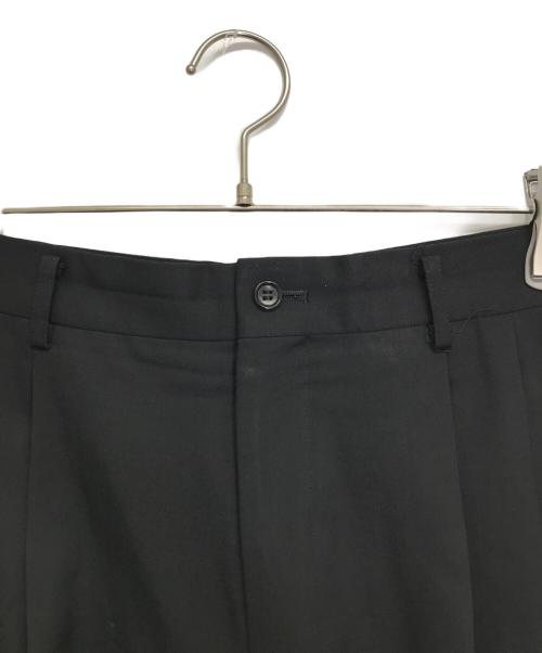 COMME des GARCONS HOMME（コムデギャルソン オム）COMME des GARCONS HOMME (コムデギャルソン オム) 2タックスラックス ブラック サイズ:Mの古着・服飾アイテム