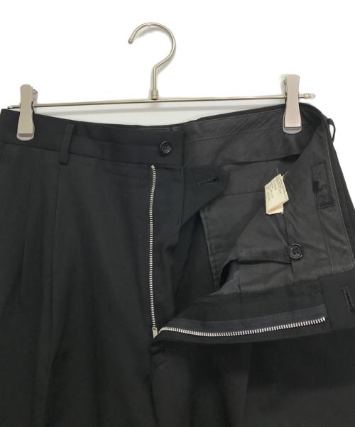 COMME des GARCONS HOMME（コムデギャルソン オム）COMME des GARCONS HOMME (コムデギャルソン オム) 2タックスラックス ブラック サイズ:Mの古着・服飾アイテム