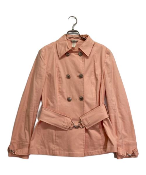 GIANNI VERSACE（ジャンニ・ヴェルサーチ）GIANNI VERSACE (ジャンニ・ヴェルサーチ) ジャケット ピンク サイズ:記載なしの古着・服飾アイテム