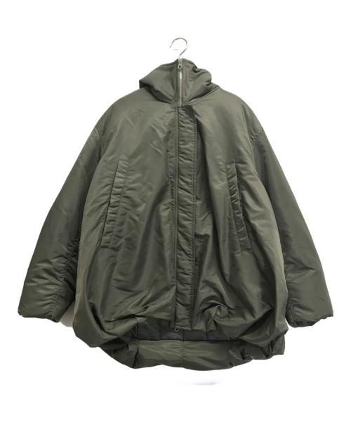 CLANE（クラネ）CLANE (クラネ) BALLOON DESIGN HOODED N3B グリーン サイズ:1の古着・服飾アイテム