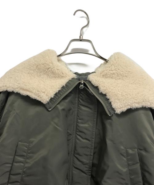 CLANE（クラネ）CLANE (クラネ) BALLOON DESIGN HOODED N3B グリーン サイズ:1の古着・服飾アイテム