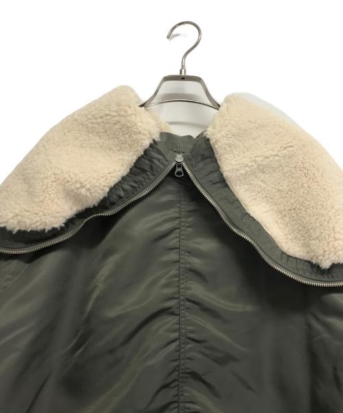 CLANE（クラネ）CLANE (クラネ) BALLOON DESIGN HOODED N3B グリーン サイズ:1の古着・服飾アイテム