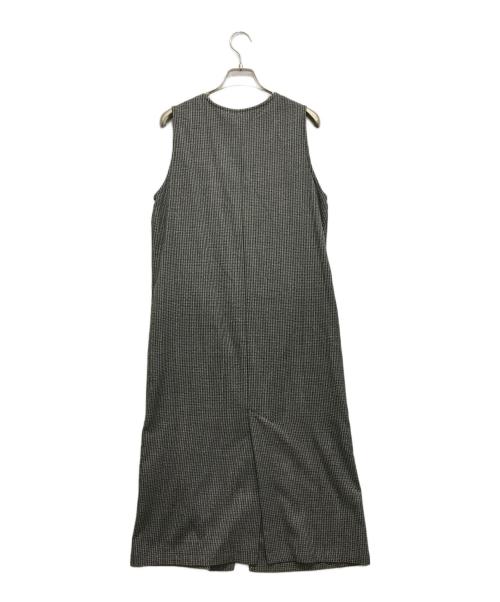 BEARDSLEY（ビアズリー）BEARDSLEY (ビアズリー) ガンクラブロングジレワンピース グレー サイズ:Fの古着・服飾アイテム