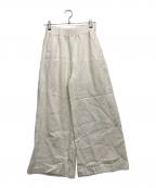 Irojikakeイロジカケ）の古着「リネンワイドパンツ」｜ホワイト