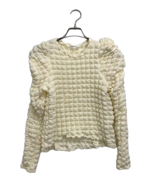 CADUNE（カデュネ）CADUNE (カデュネ) ニット ホワイト サイズ:38の古着・服飾アイテム