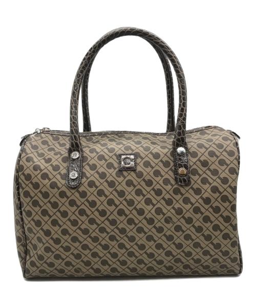 GHERARDINI（ゲラルディーニ）GHERARDINI (ゲラルディーニ) ハンドバッグ ブラウンの古着・服飾アイテム