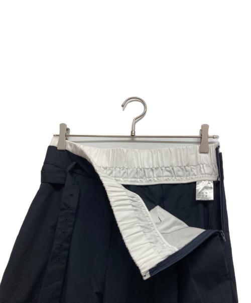 DRESSLAVE（ドレスレイブ）DRESSLAVE (ドレスレイブ) sartorial bicolor big tuck pants ネイビー サイズ:38 未使用品の古着・服飾アイテム