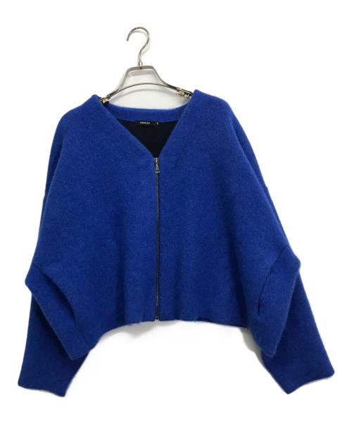 DRESSLAVE（ドレスレイブ）DRESSLAVE (ドレスレイブ) ニットジャケット ブルー サイズ:Mの古着・服飾アイテム