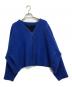 DRESSLAVE（ドレスレイブ）の古着「ニットジャケット」｜ブルー