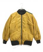 DIESELディーゼル）の古着「リバーシブルボンバージャケット」｜ブラック
