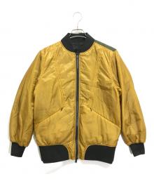 DIESEL（ディーゼル）の古着「リバーシブルボンバージャケット」｜ブラック