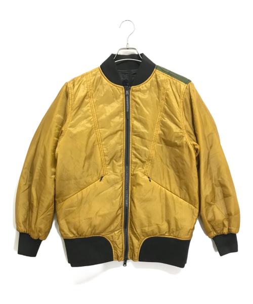 DIESEL（ディーゼル）DIESEL (ディーゼル) リバーシブルボンバージャケット ブラック サイズ:Sの古着・服飾アイテム