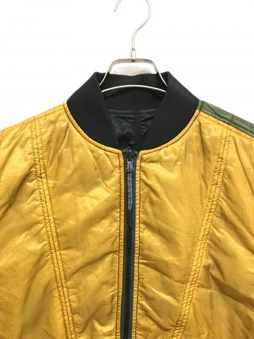 DIESEL（ディーゼル）DIESEL (ディーゼル) リバーシブルボンバージャケット ブラック サイズ:Sの古着・服飾アイテム