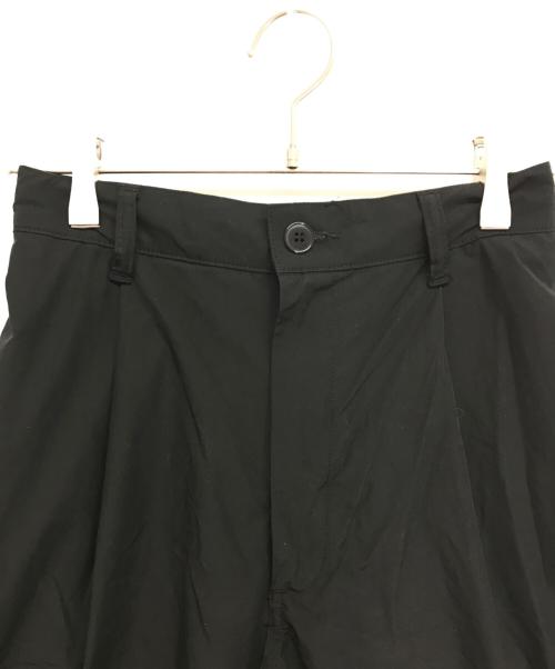 HARVESTY（ハーベスティー）HARVESTY (ハーベスティー) ワイドパンツ ブラック サイズ:1の古着・服飾アイテム