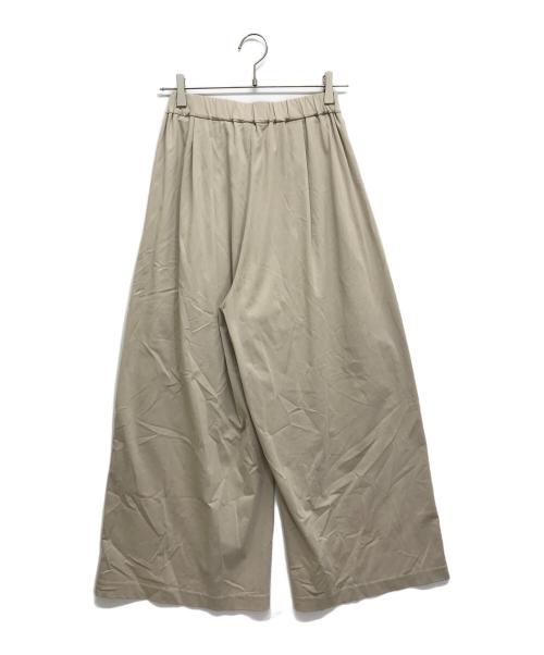 mizuiro-ind（ミズイロインド）mizuiro-ind (ミズイロインド) ワイドパンツ ベージュ サイズ:2の古着・服飾アイテム