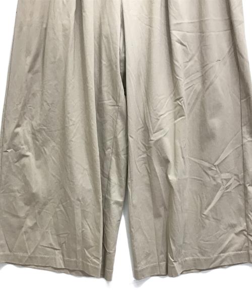 mizuiro-ind（ミズイロインド）mizuiro-ind (ミズイロインド) ワイドパンツ ベージュ サイズ:2の古着・服飾アイテム