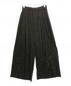mizuiro-indミズイロインド）の古着「ワイドパンツ」｜ブラック