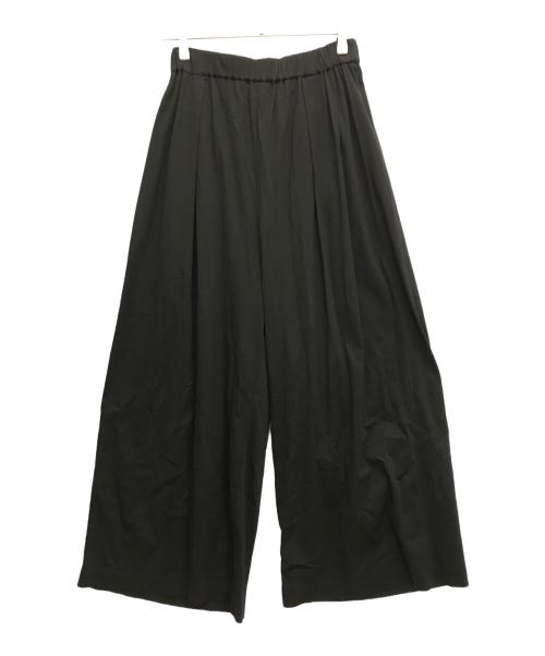 mizuiro-ind（ミズイロインド）mizuiro-ind (ミズイロインド) ワイドパンツ ブラック サイズ:2の古着・服飾アイテム