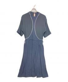 MARNI（マルニ）の古着「ブラウスワンピース」｜ネイビー