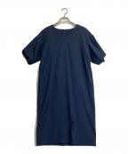 L'EQUIPE YOSHIE INABAレキップ ヨシエイナバ）の古着「半袖ワンピース」｜ネイビー
