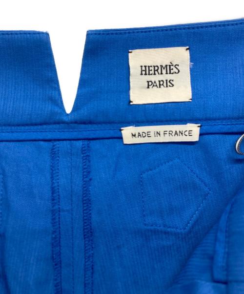 HERMES（エルメス）HERMES (エルメス) ショートパンツ ブルー サイズ:36の古着・服飾アイテム