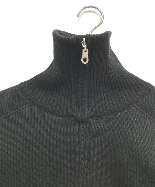 BURBERRY BLACK LABEL（バーバリーブラックレーベル）BURBERRY BLACK LABEL (バーバリーブラックレーベル) ドライバーズニット ブラック サイズ:2の古着・服飾アイテム