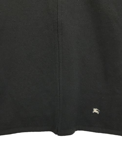 BURBERRY BLACK LABEL（バーバリーブラックレーベル）BURBERRY BLACK LABEL (バーバリーブラックレーベル) ドライバーズニット ブラック サイズ:2の古着・服飾アイテム