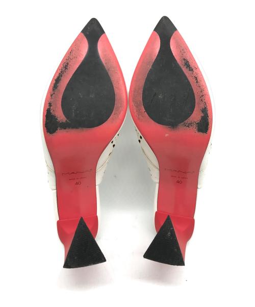 MANA（マナ）MANA (マナ) サンダル ホワイト サイズ:40の古着・服飾アイテム