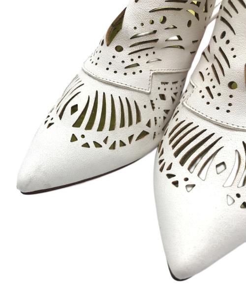 MANA（マナ）MANA (マナ) サンダル ホワイト サイズ:40の古着・服飾アイテム